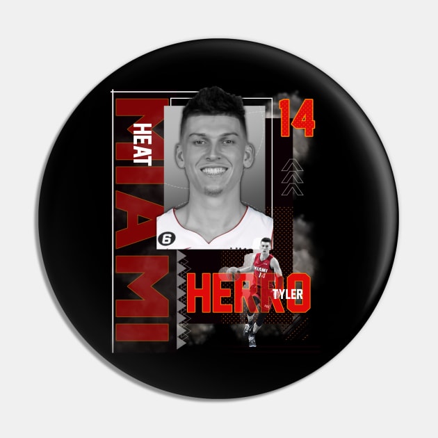 Miami Heat Tyler Herro 14 Pin by today.i.am.sad