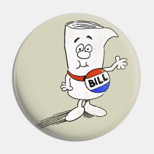 Bill - distressed Pin