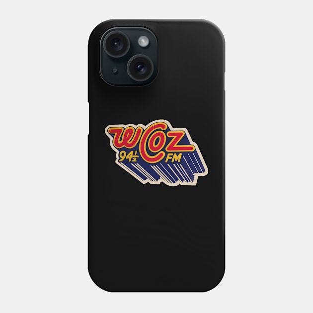 WCOZ 94.5 FM Boston Phone Case by RetroZest