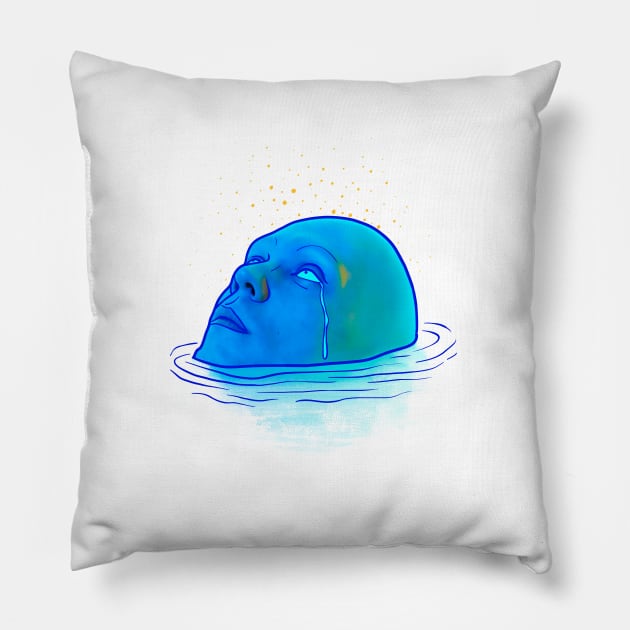 Sad Pillow by robinartfx