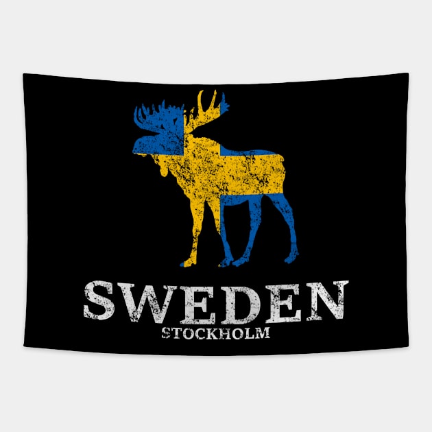 Sweden Scandinavia Europe Vacation Travel Tapestry by Wikstroem