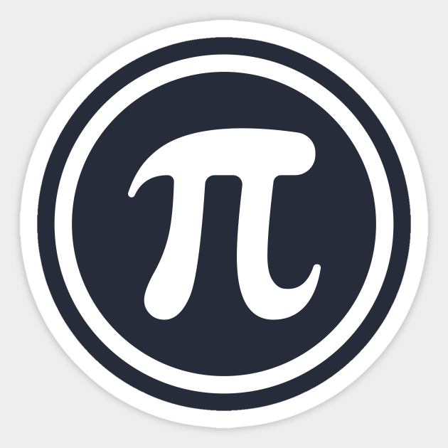 Pie Mathematics Science Sticker - Math - Sticker