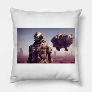 Desert of Aldebaran (Survey Droid surveys the planet's surface) Pillow