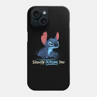 Stitch Silently Judging You Phone Case