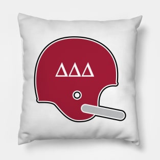 Alabama Delta Delta Delta Retro Helmet Pillow