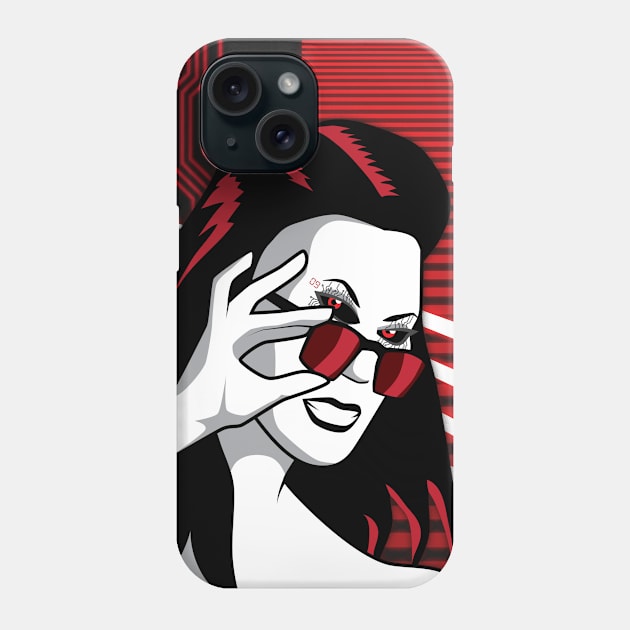 Mechanical Heart Phone Case by patrickkingart