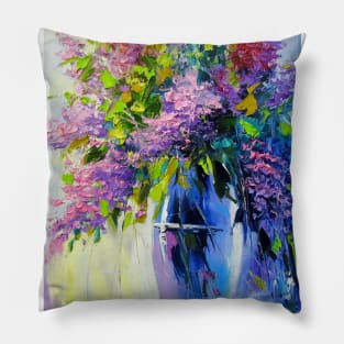 Bouquet of lilac Pillow