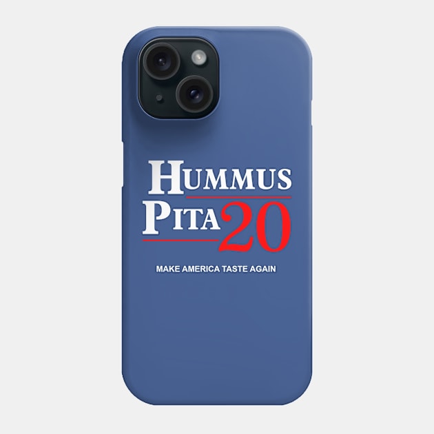 Vote Hummus, Pita 2020 Phone Case by VeganLifestyles