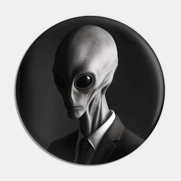 alien eilegent Pin by INKSPACE