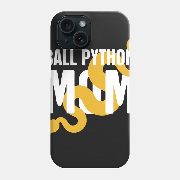 Ball Python Mom Phone Case by MeatMan