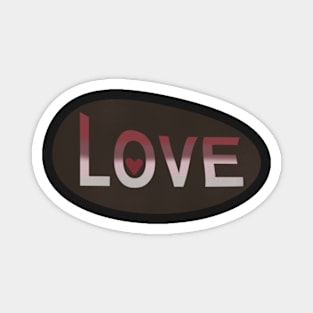 Love Heart Valentine Magnet