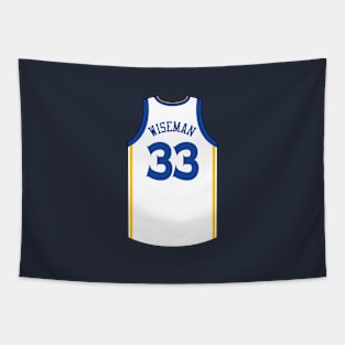 James Wiseman Golden State Jersey Qiangy Tapestry