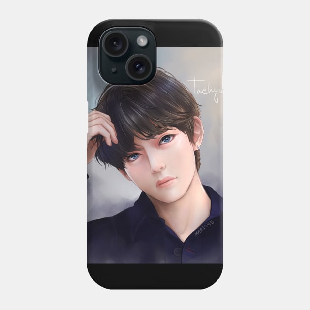 Taehyung: Tear Phone Case by Mari945