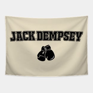 Jack Dempsey Boxing Tshirt Tapestry