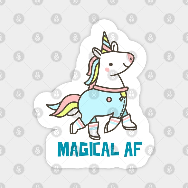 Magical AF Magnet by ArtbyLaVonne