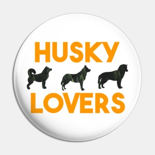 Husky Lovers Pin