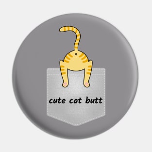 cute cat butt Pin