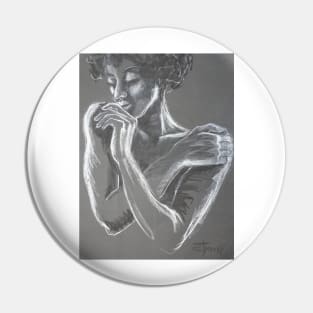 Sweet Memories - Portrait Of A Woman Pin