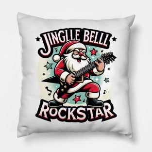 Jingle Bell Rockstar Pillow