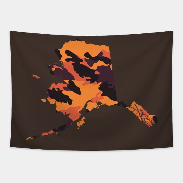 Alaska Survival Tapestry by GreenGuyTeesStore