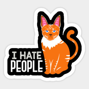 I Hate Most People I Hate People Baseball T Shirt Teepublic