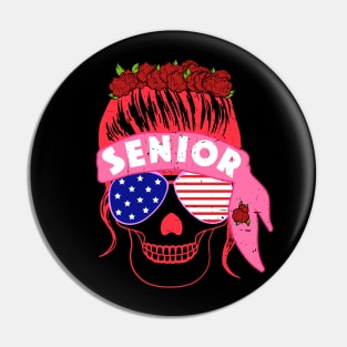 Seniors Apparel Funny Patriotic Sunglasses Pin