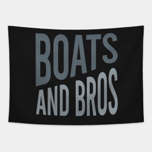 Mens Friendcation Boats and Bros Tapestry