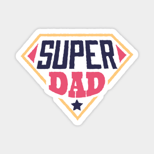 Super Dad Father's day gift Magnet