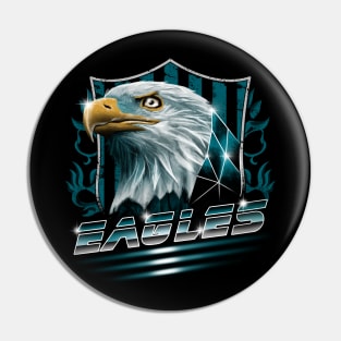 Fly Eagles Fly Pin