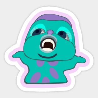 Big Bibble Sticker, Funny Bibble Sticker, Cute Stickers, Stickers, Bibble,  Funny Stickers, 