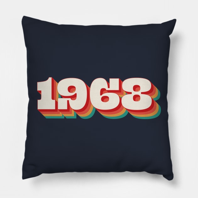 1968 Pillow by n23tees