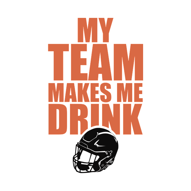 NFL Denver Broncos Drink by SillyShirts