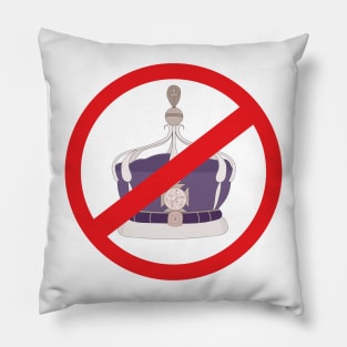 Abolish the Monarchy Pillow