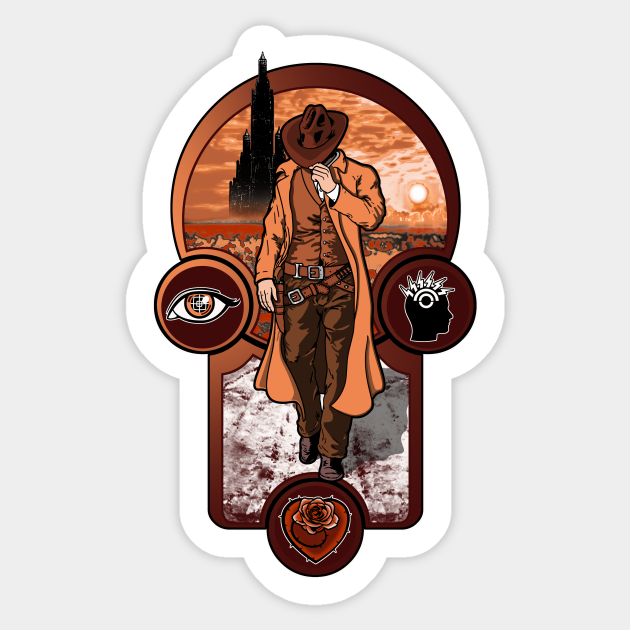 The Gunslinger S Creed The Dark Tower Sticker Teepublic The gunslinger trope as used in popular culture. the gunslinger s creed by jcmaziu