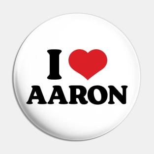 I Heart Aaron Bushnell v2 Pin