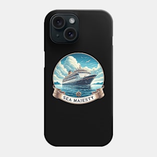 Cruise Ship, Sea Majesty Phone Case