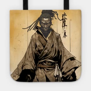 Yasuke Black Samurai in 1579 Feudal Japan No. 9 Tote