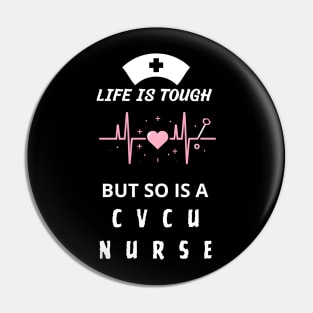 cvcu nurse strong gift idea Pin