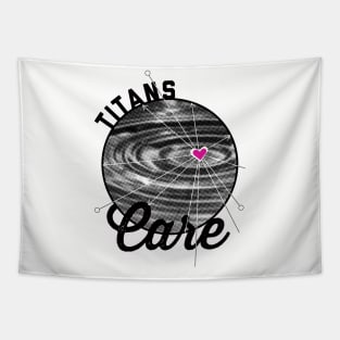 Titans Care - ripple effect Tapestry