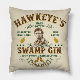 Hawkeye's Swamp Gin MASH 4077 Lts Pillow