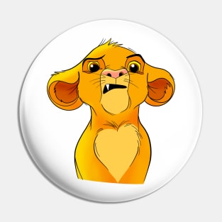 Simba fan art, the lion king character Pin