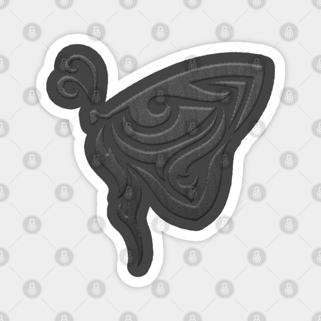 Cute Butterfly Magnet by aaallsmiles