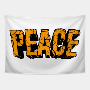 peace 3d design Tapestry