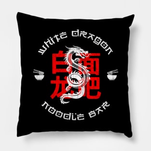 White Dragon ✅ Noodles Bar Pillow