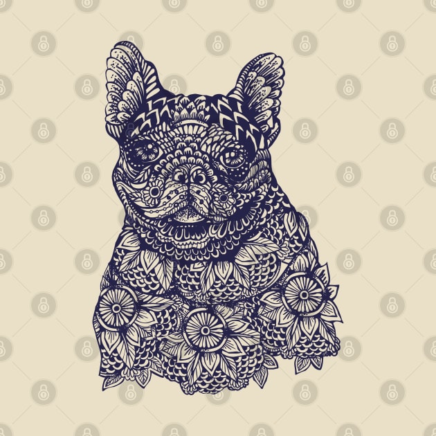 MANDALA OF FRENCHIE by huebucket