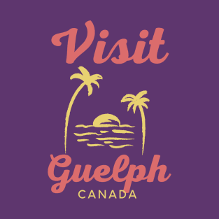 Guelph Canada - Funny Canadian Beach Art T-Shirt