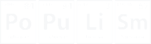 Populism (Po-Pu-Li-Sm) Periodic Elements Spelling Magnet