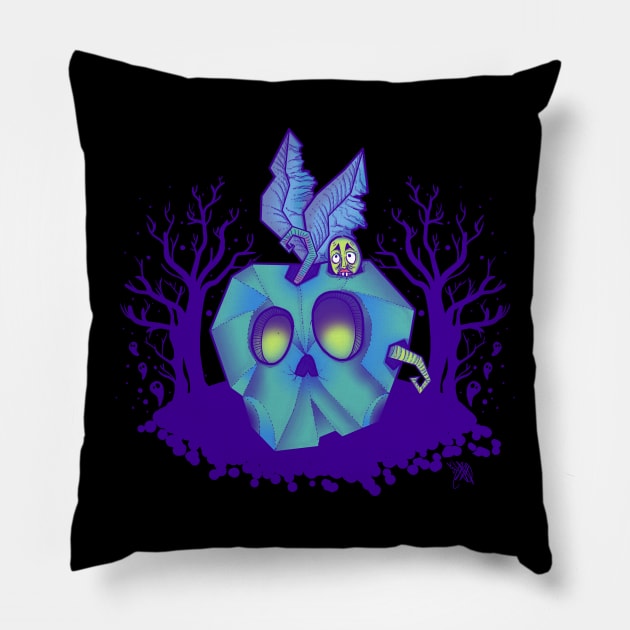 Maggot's Apple Pillow by MareveDesign