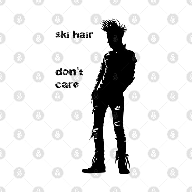 ski hair don't care by Ski Classic NH