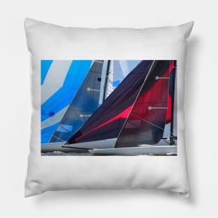 Colorful sails Pillow